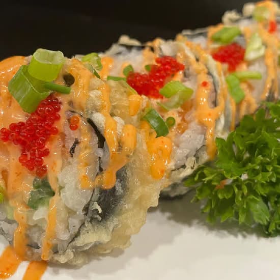Spicy Salmon Tempura Roll