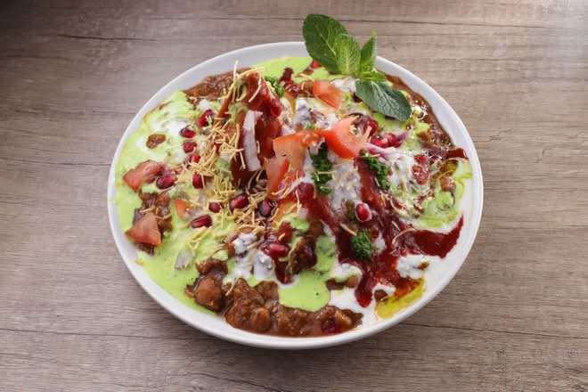 Samosa Channa Chat