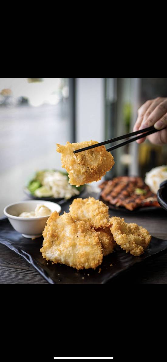 Deep fried fish fillet