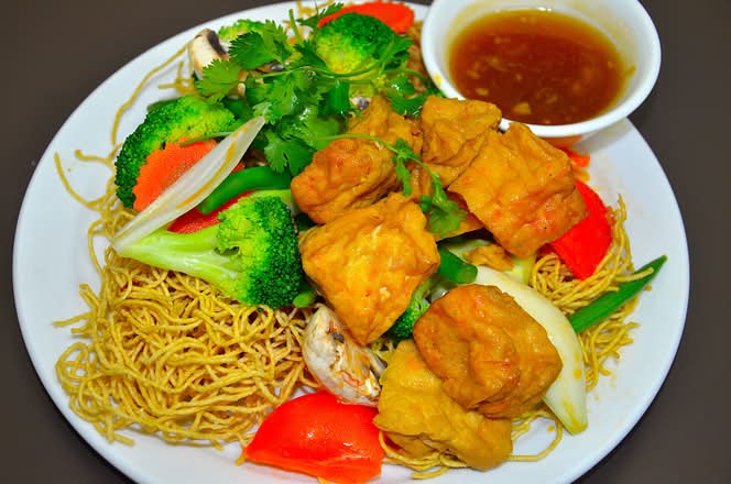 Vegetables and Tofu