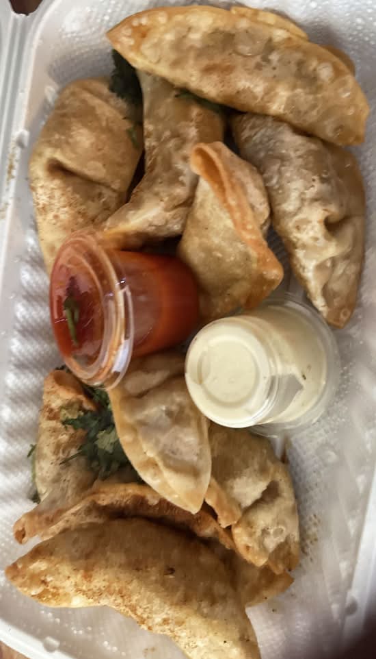 Veg Fried Momos  (10 pcs)