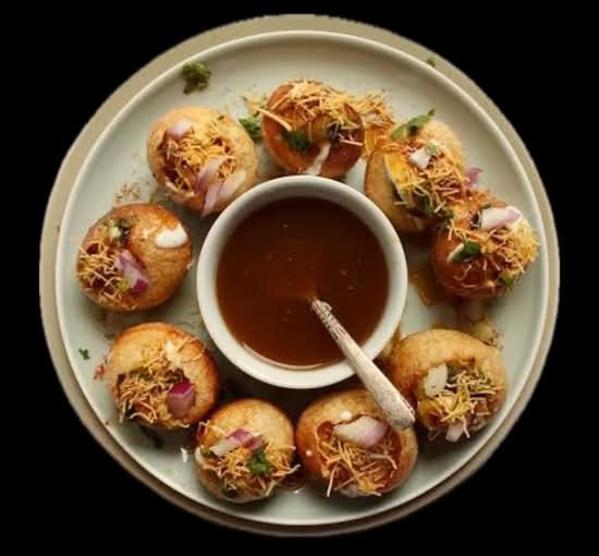 Pani Puri or Gol Gappe