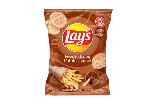 Lay’s® Fries'n Gravy  Flavoured Potato Chips
