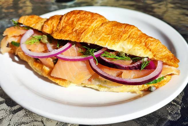 Smoked Salmon Croissant