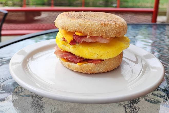 Bacon, Egg, and Cheese Muffin