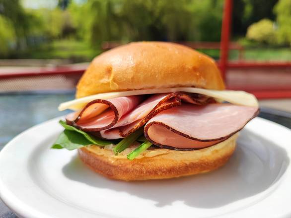 Ham & Swiss Cheese Brioche