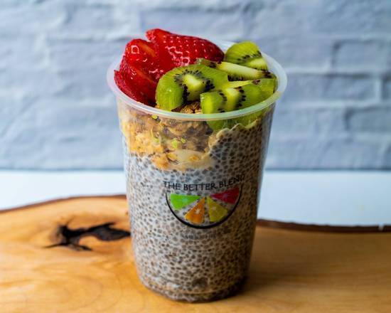 Strawberry Kiwi Chia Pudding (12 oz)