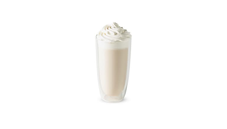 Chocolat chaud blanc