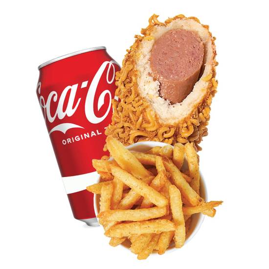 Ramen Chip Ricedog Meal Combo
