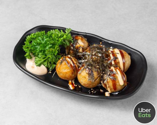 C6. Takoyaki (Boule de Pieuvre Frite / Fried Octopus Ball)