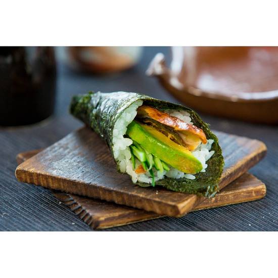 HR26 Eel avocado/cucumber Handroll
