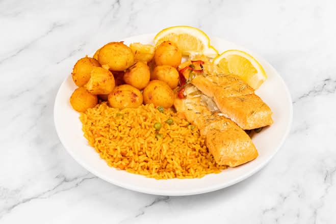 Grilled Salmon Dinner