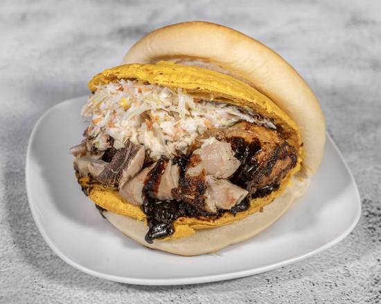 Stuffed Jerk Chicken Patty