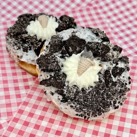 Cookie Cream Donut