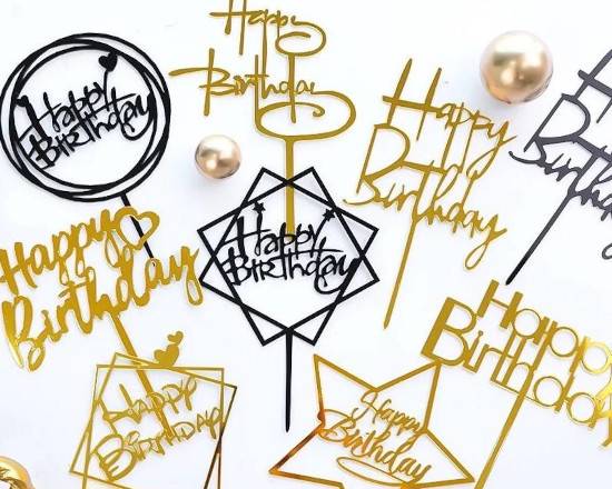 Happy Birthday Topper