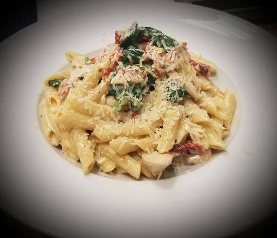 Asiago Chicken Pasta