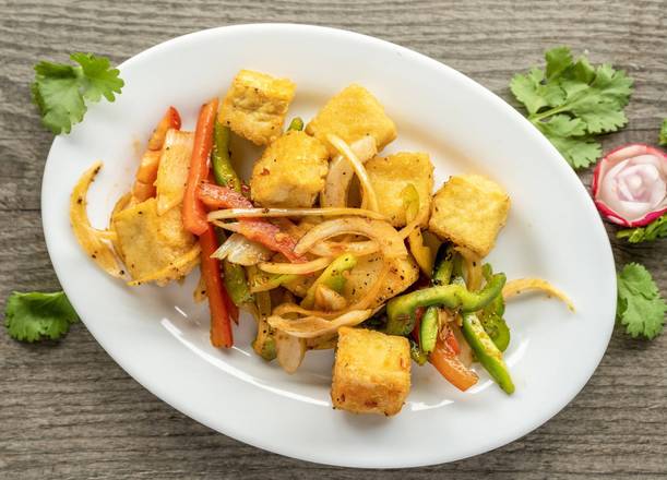 Tofu Frit Sel at Poivre / Fried Salt and Pepper Tofu