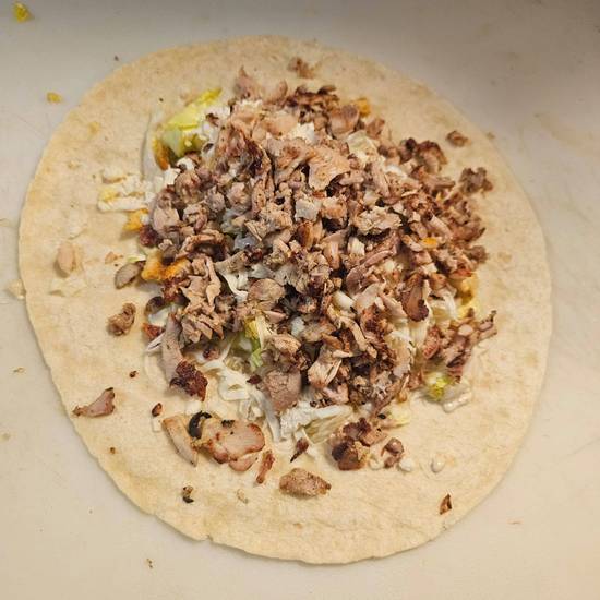 Chicken pita wrap