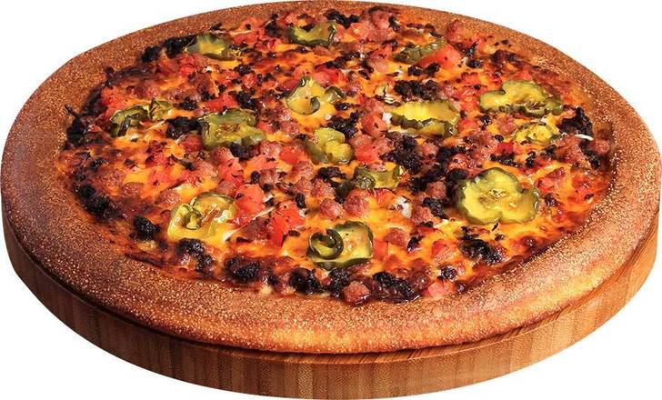 8" Bacon Cheeseburger (First Pizza)