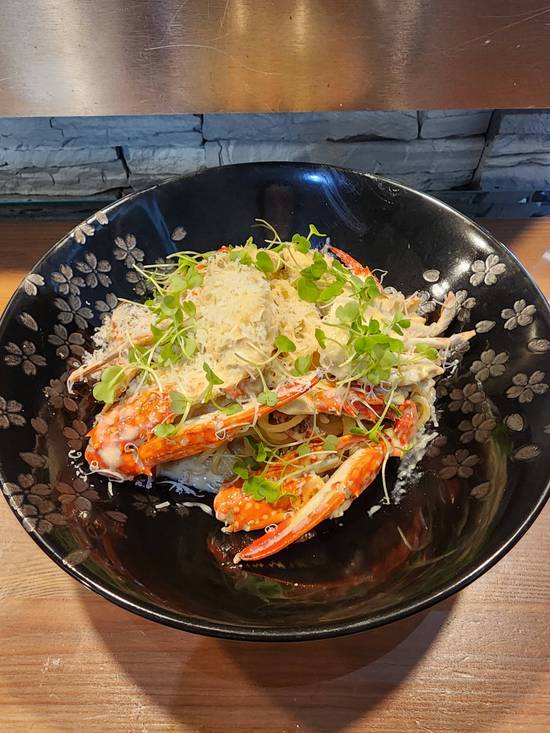 Spicy Blue crab pasta