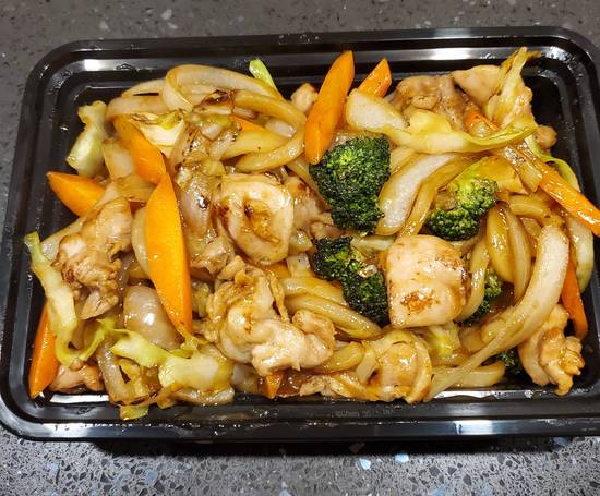Chicken Yakiudon
