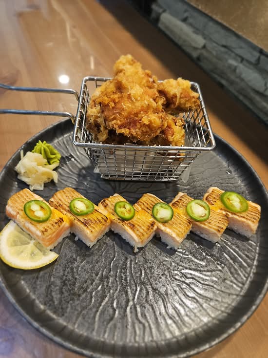 Karage &Oshi combo