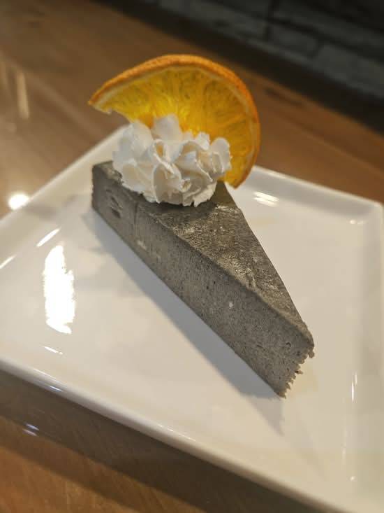 Black Sesame Cheese cake