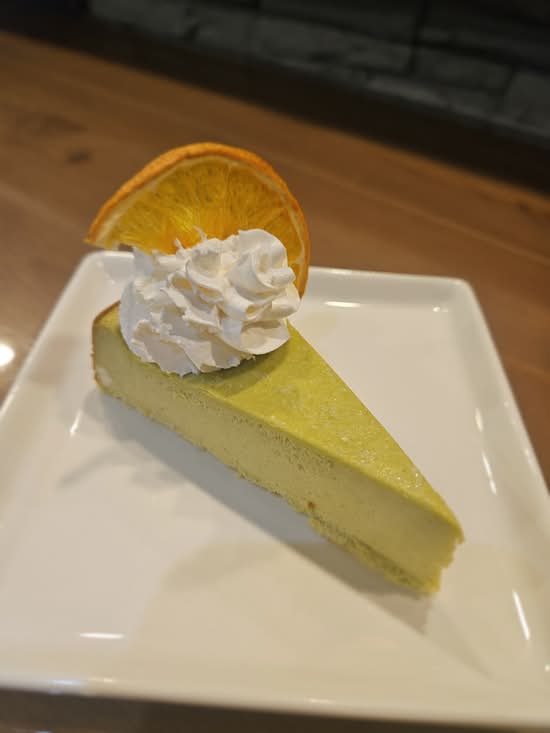 Macha(green tea) cheese cake