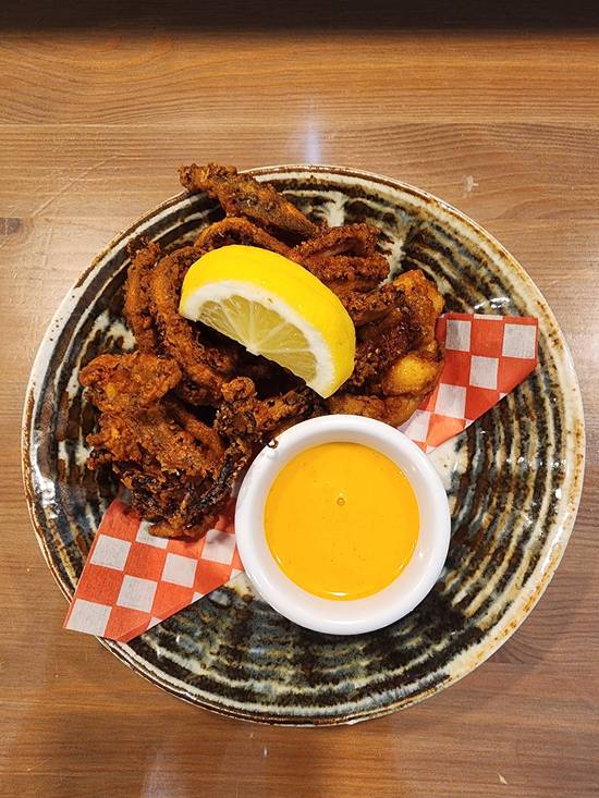 Squid leg karage