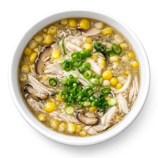 Chicken & mushroom soup