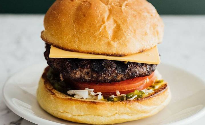 Hamburger au fromage / Cheese Hamburger
