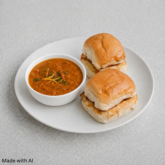 Pav Bhaji (2 pcs)