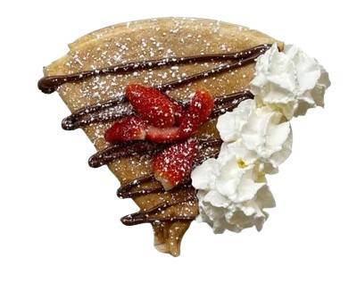 Crêpe fraise banane