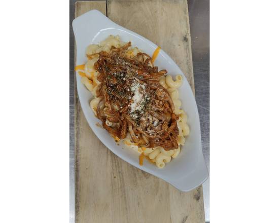 Pulled Pork Mac N Cheese