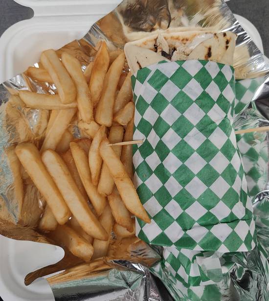 Grilled Chicken Naanwich