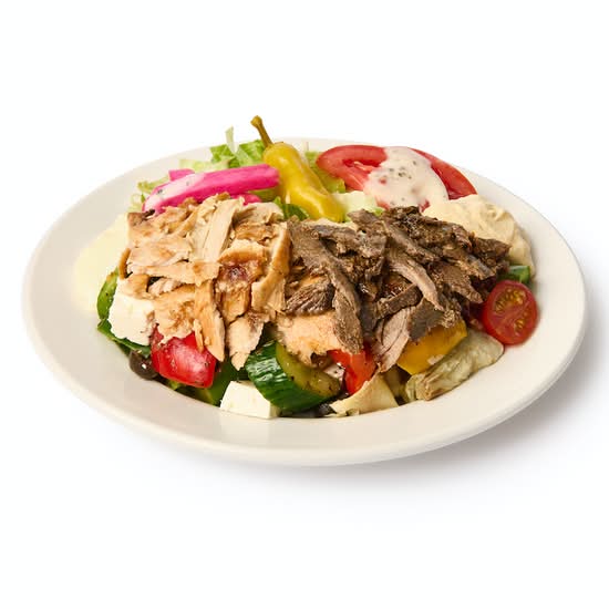 Assiette Santé Mixte Shish Taouk et Shawarma