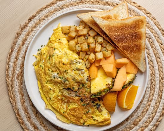 Spinach and Cheese Omelette