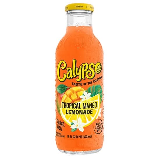 Calypso Tropical Mango Lemonade Bottle