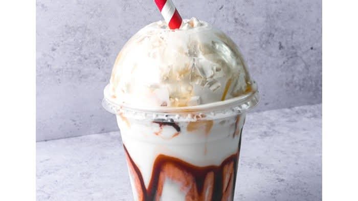 Salted Caramel milkshake