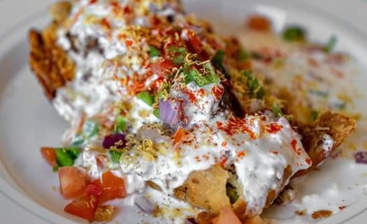 Aloo tikki Chat
