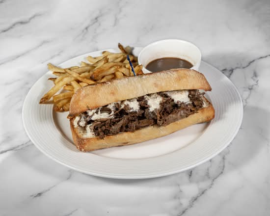 Roast Beef Dip Sandwich