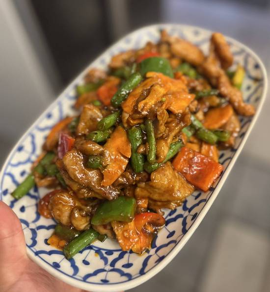 Pad Prik King (Spicy Green Bean)