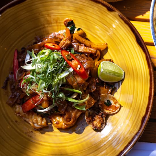 Nouilles ivres filet mignon / Pad Kee Mao Beef
