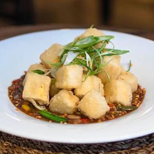 Tofu à l’ail / Garlic Tofu