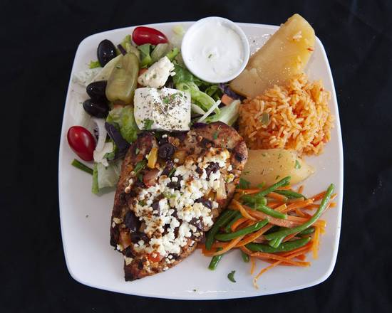 Grilled Kalamata Chicken