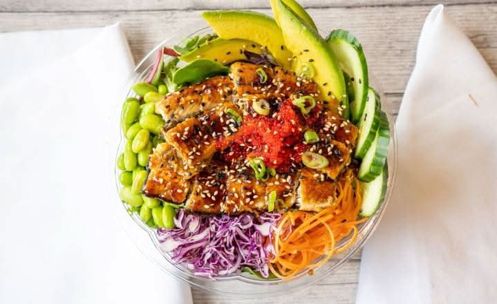 Grilled Eel Poke / Poké Anguille Grillé