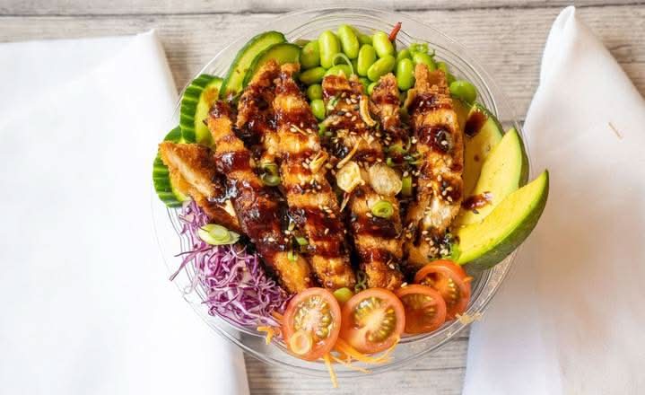 Chicken Katsu Poke / Poké Poulet Katsu
