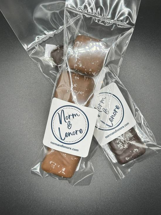 Sea Salt Chewy Caramels