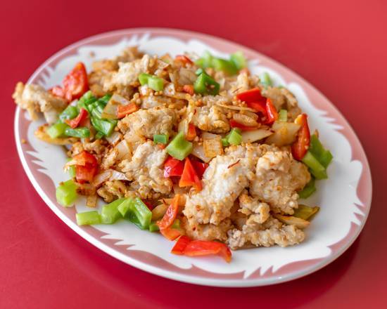 50.Crispy Chicken with Spicy Garlic