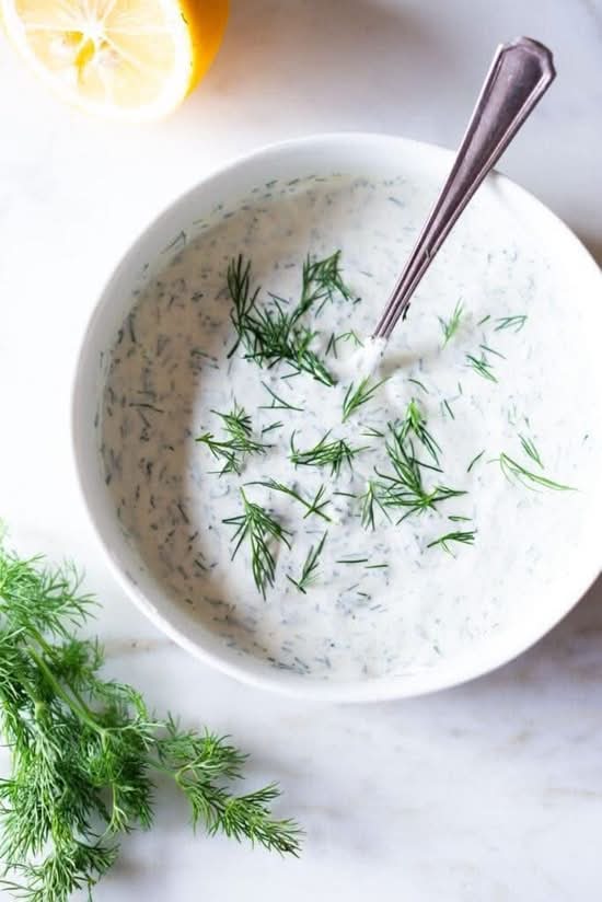 Extra sour cream sauce